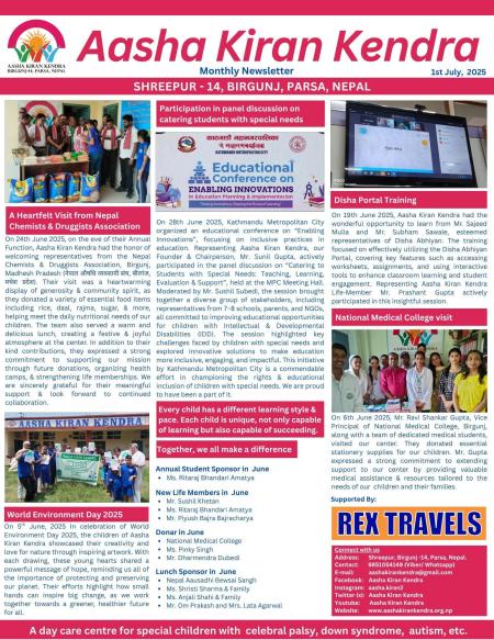 Monthly Newsletter - July 2025