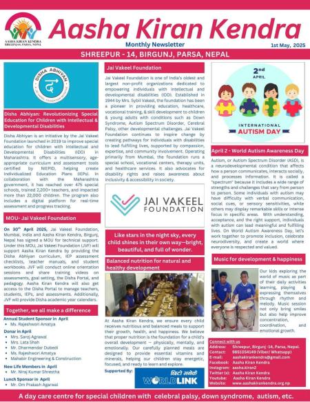 Monthly Newsletter - May 2025